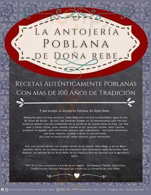 La Antojería Poblana De Doña Rebe