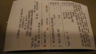 D'warung Laksa Utara