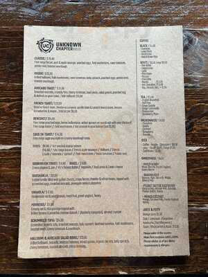 Unknown Chapter Coffee Roasters