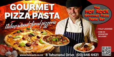 The Hot Rock Gourmet Pizza Pasta Bar