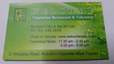 Welcome Vegetarian Cafe