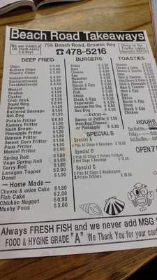 755 Beach Road Take Aways