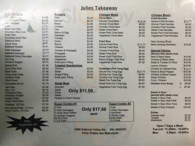 Julies Takeaways