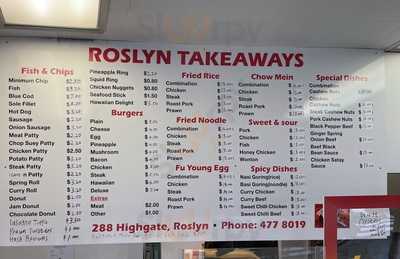 Roslyn Takeaways