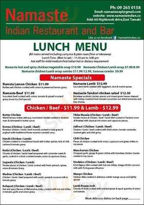 Namaste Indian Restaurant And Bar