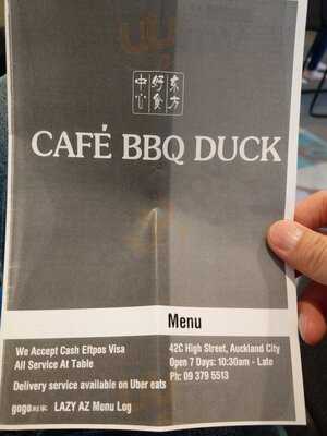 Cafe Bbq Duck