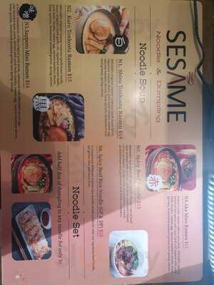 Sesame Noodle & Dumpling