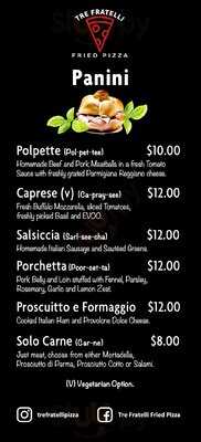 Tre Fratelli Fried Pizza