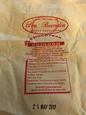 Sra. Buendia Tejas Y Chocotejas