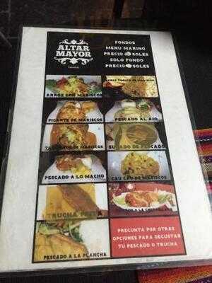 Altar Mayor Restobar