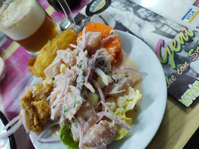 Cevicheria Mi Gente Ceviche Con Salsa