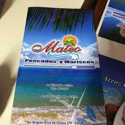 Mateo Pescados Y Mariscos