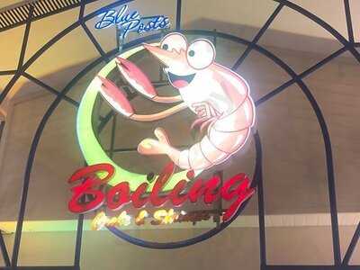 Blue Post Boiling Crabs And Shrimps