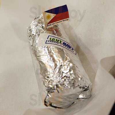 Army Navy Burger Burrito