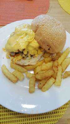 Cheddar Burst Burgers