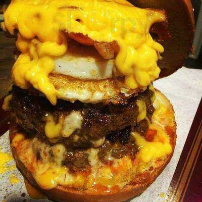 Cheddar Burst Burgers