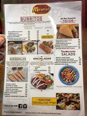 Mexicali Californina Burritos And More