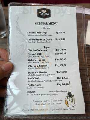 Bar Pintxos Tapas Y Mas