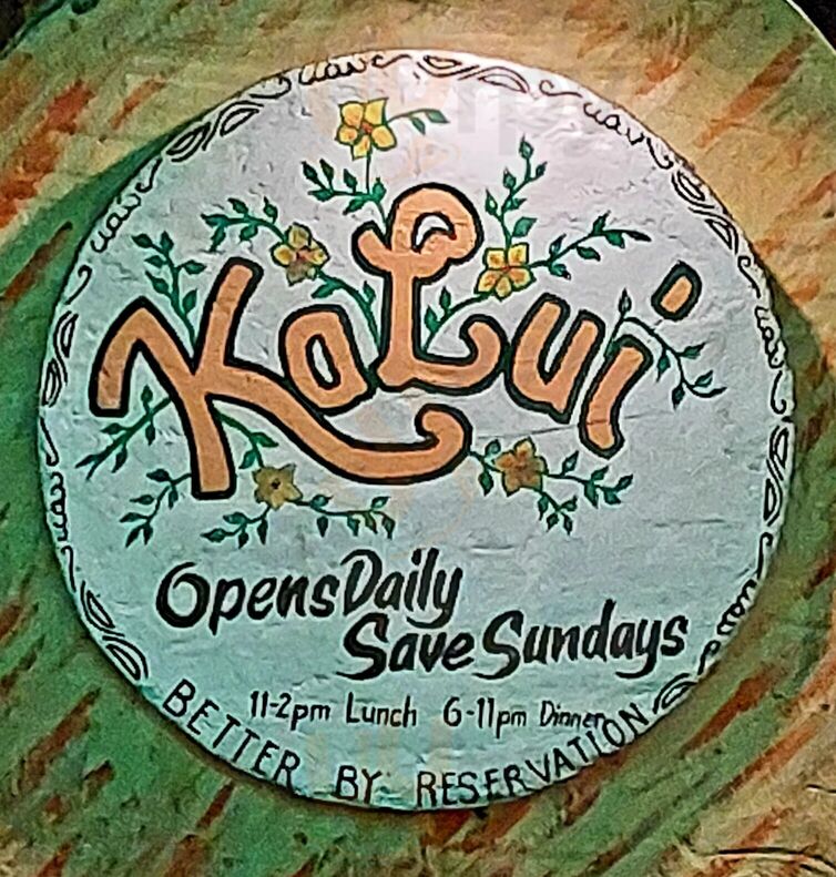 Kalui Seafood Restaurant