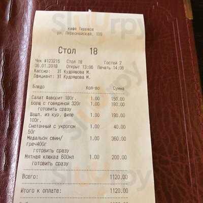 Кафе Терраса