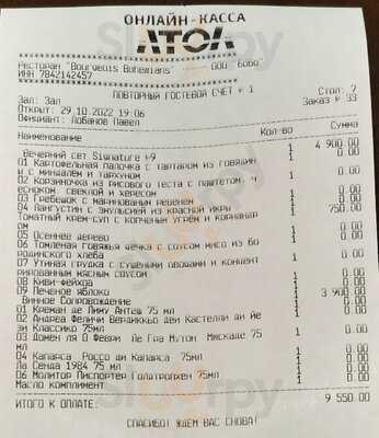 Ресторан Bourgeois Bohemians