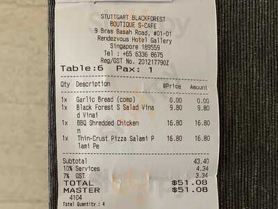 Stuttgart Blackforest Boutique S-cafe