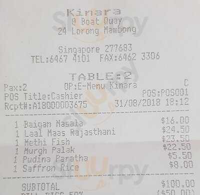 Kinara Contemporary Indian Cuisine