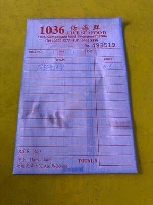 1036 Live Seafood