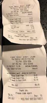 Tae Woo Korean Restaurant