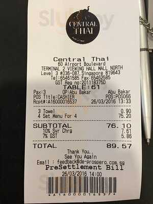 Central Thai Restaurant