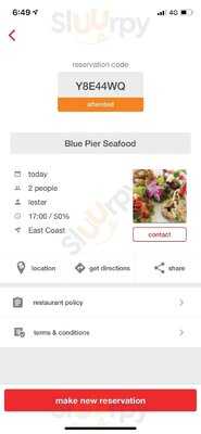 Blue Pier Seafood Restaurant