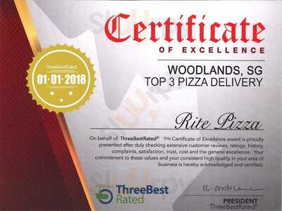 Rite Pizza At Woodlands