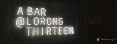 Bar @ Lorong 13