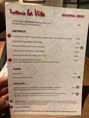 Trattoria La Vita