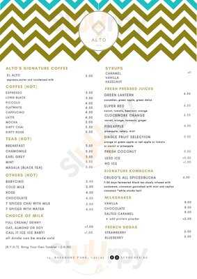 Alto Cafe Sg