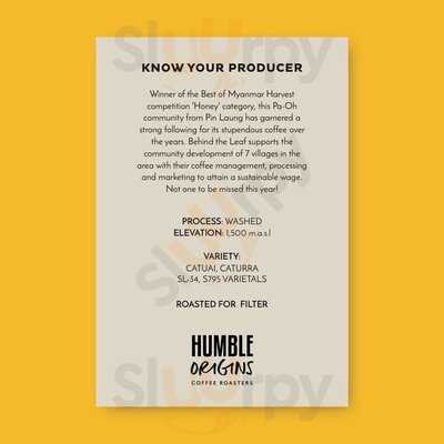 Humble Origins Coffee Roasters