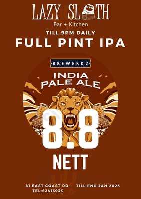 Lazy Sloth & Drunken Sloth