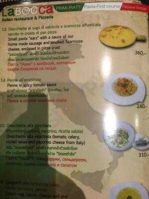 ลา บอคคา อิตาเลี่ยน เรสเตอรองท์ เเอนด์ พิซเซอเรีย
