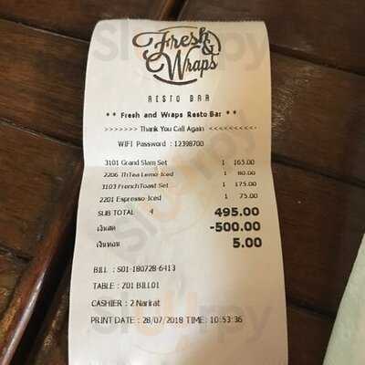 เฟรช แอนด์ แรปส์ เรสโทบาร์