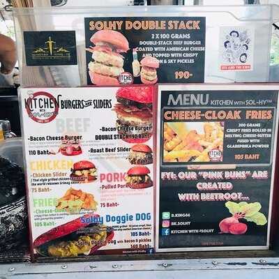 Kitchen With #solhy Burger & Sliders