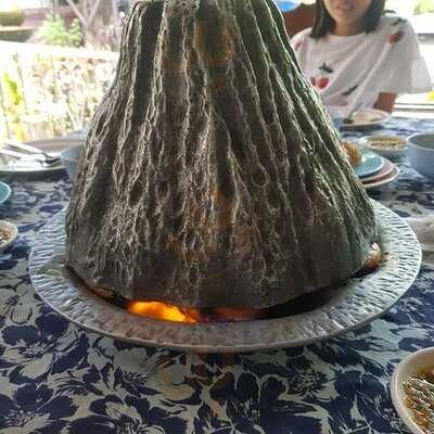 ร้านอาหาร กุ้งอบภูเขาไฟ
