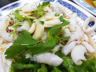 ร้านอาหาร สีฟ้า