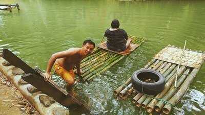 แพต้นน้ำ เขาใหญ่ The Raft