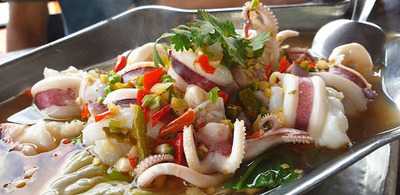 ร้านอาหาร ปูเป็นสุดหาดจอมเทียน