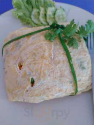 ร้านอาหาร สีฟ้า