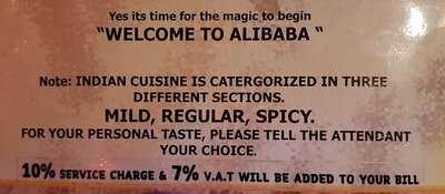 Alibaba Tandoori & Curry Restaurant