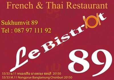 Le Bistrot 89