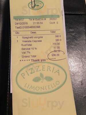 พิซซาเรีย ลิมอนเชลโล