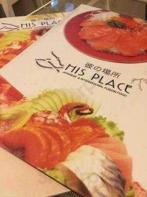 His Place Japanese & International Fusion Food
