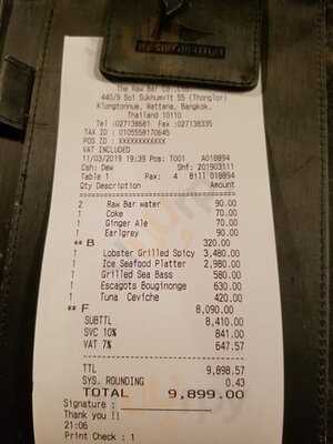 The Raw Bar Thonglor